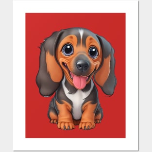 Dachshund Puppy Posters and Art